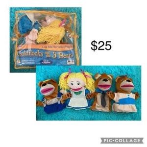Lakeshore Learning Goldilocks and the 3 Bears Puppets